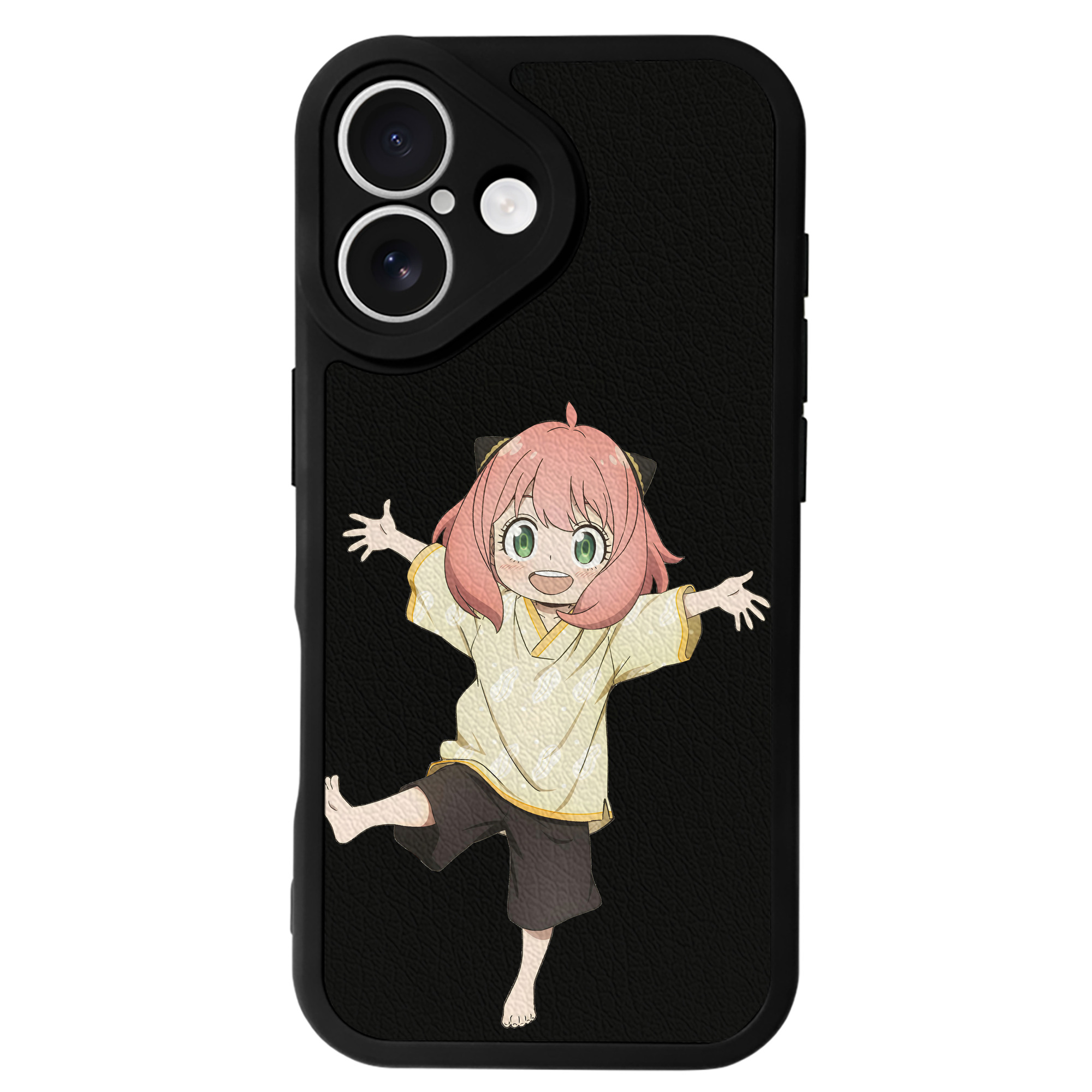 （画像用） SPY×FAMILY间谍家家酒 【iPhone 16シリーズ対応】シリコンスマホケース（レザー調） 材質：シリコン